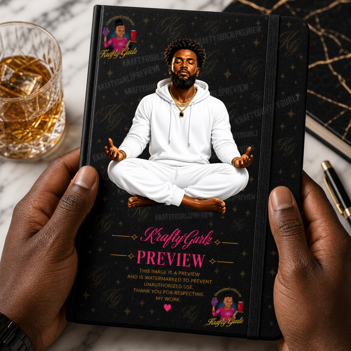 Cocoa Brown | His Energy Collection – UVDTF Transfer #05