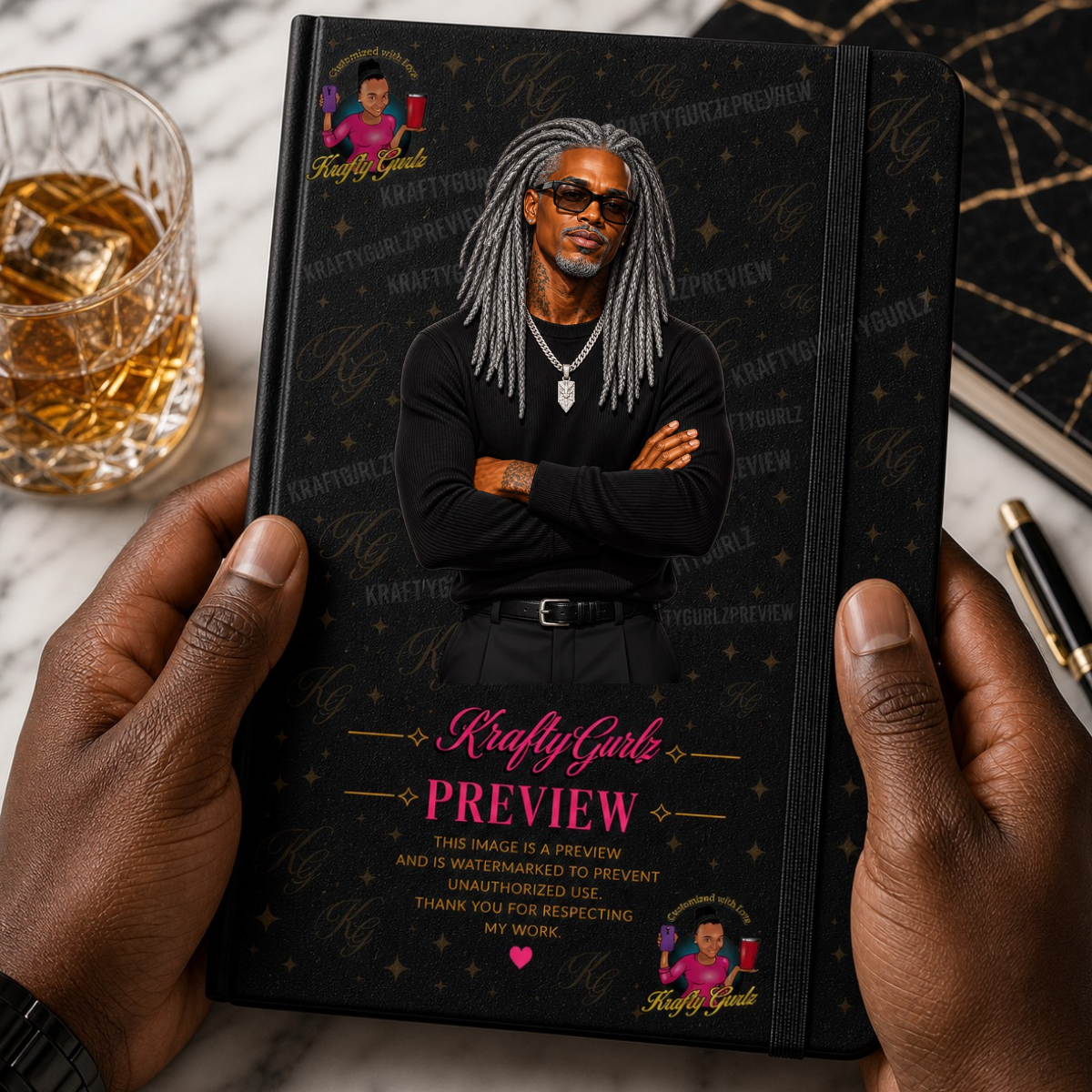 Cocoa Brown | His Energy Collection – UVDTF Transfer #15