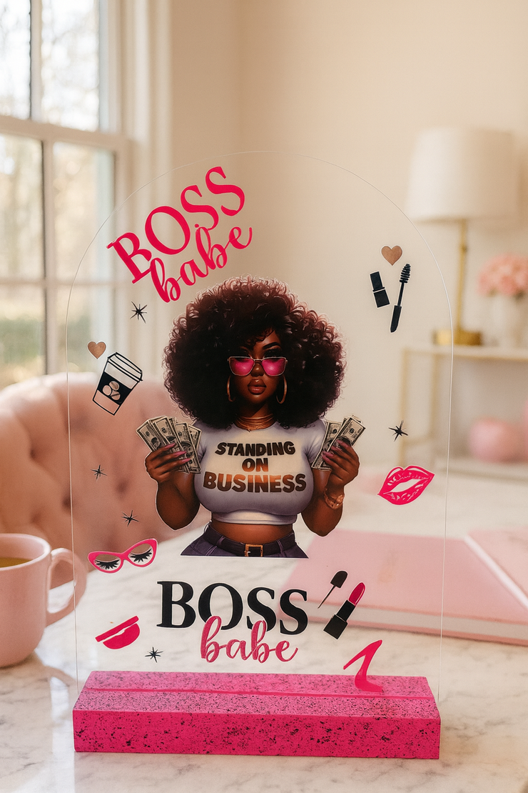 I'm a Boss Desk Decor