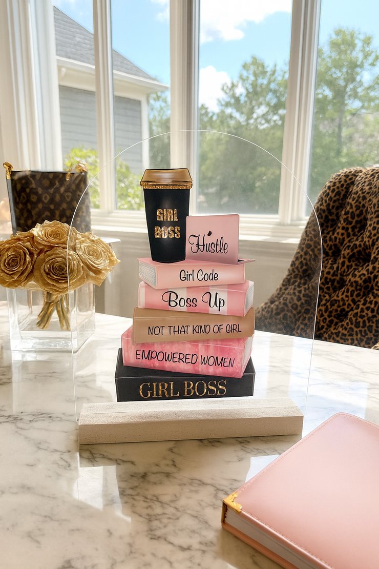 Girl Boss Desk Decor