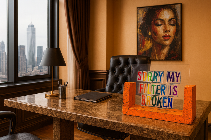 BROKEN Filter Desk Decor