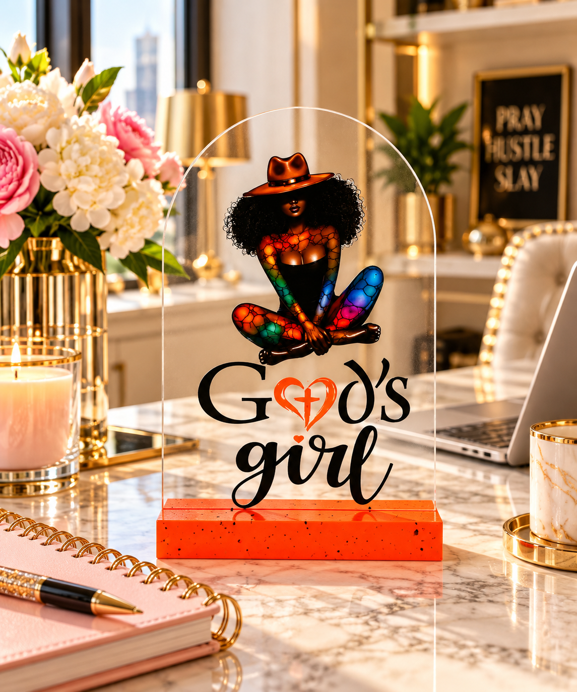 God's Girl | Faith & Empowerment Desk Decor  Copy