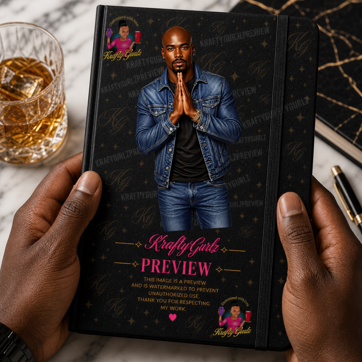 Cocoa Brown | His Energy Collection – UVDTF Transfer #08